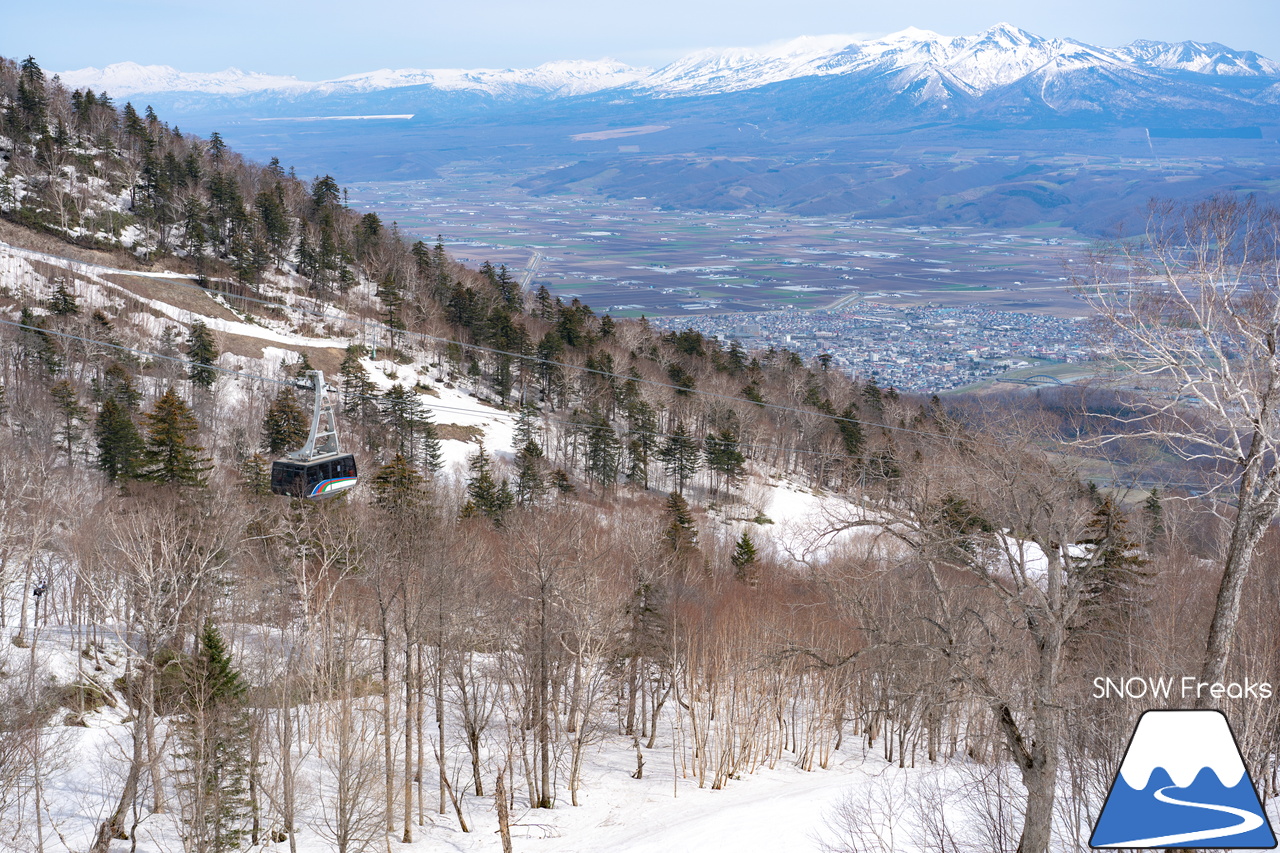 富良野スキー場｜高度感たっぷり、標高900ｍの別世界。大雪山系を望む絶景と春雪を思いっきり楽しみましょう！